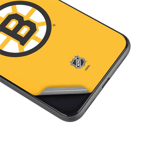 NHL Boston Bruins Solid Background Google Pixel 4 XL Skin